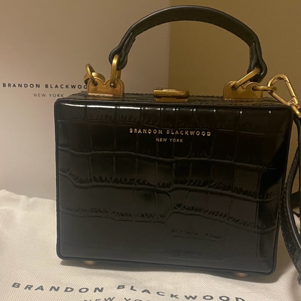 Brandon Blackwood Kendrick Mini Trunk - Black